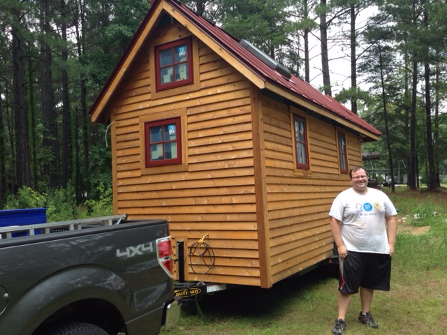 hitching a tiny home to a trailer