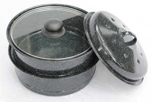 pots with lids for solar cooking