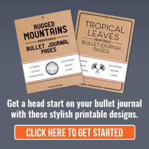 printable bullet journals for sale