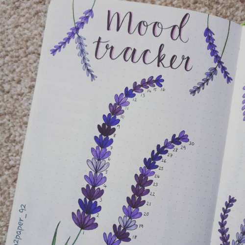lilac mood tracker