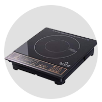 An extra induction burner is a nice addition to your tiny kitchen. Use it as a backup or install in-counter as your everyday stove.