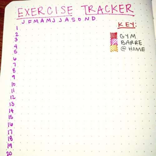 tracker page