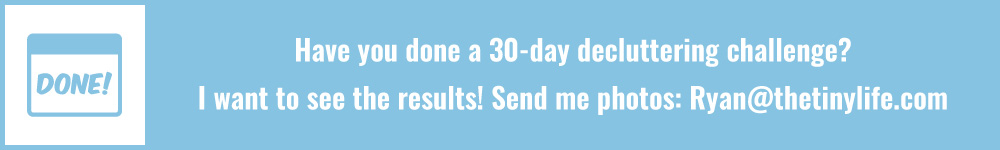 30 day declutter challenge post