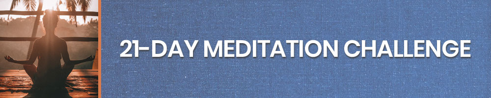 21 day meditation journal chalenge