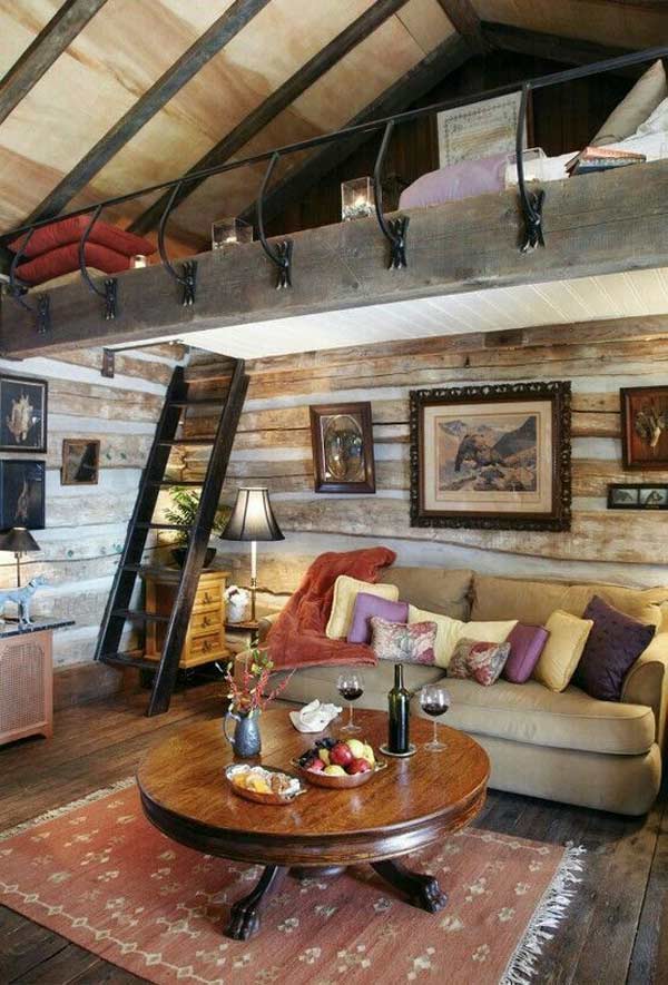 living space in shed house