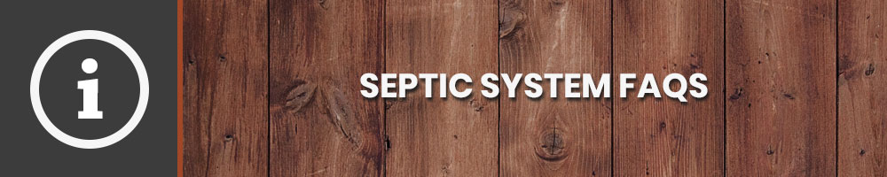 septic system faqs