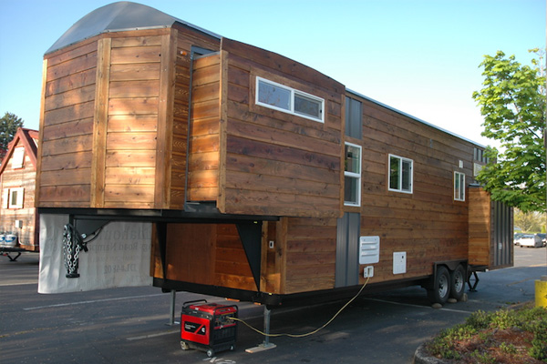 what is a gooseneck tiny house trailer