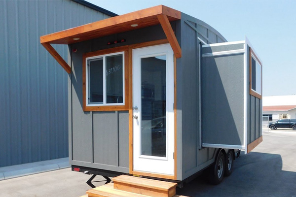 simple tiny house slide out
