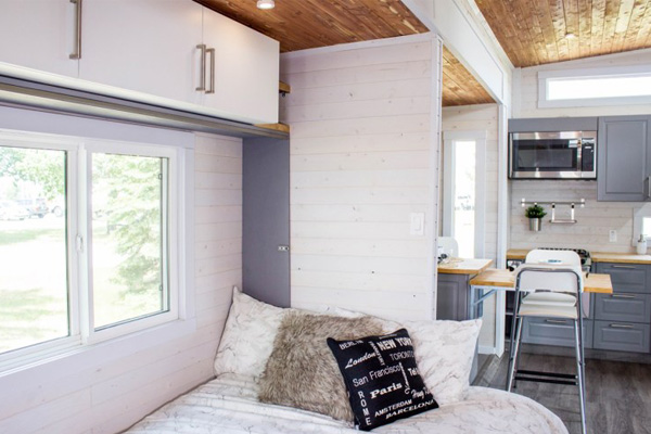 tiny house slide out interior