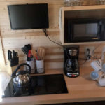 Kitchen of Cypress tiny home for sale