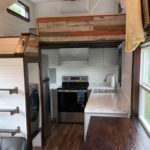tiny home built with loft from a texas tiny home builder