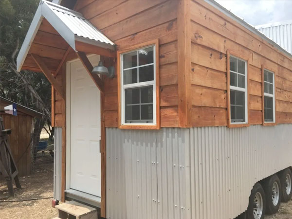 Tiny home built in Wimberley, Texas for sale for $45,000