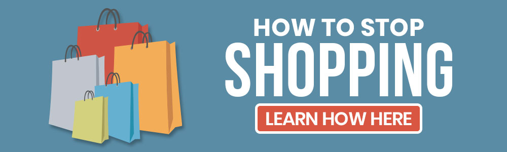 how to stop shopping