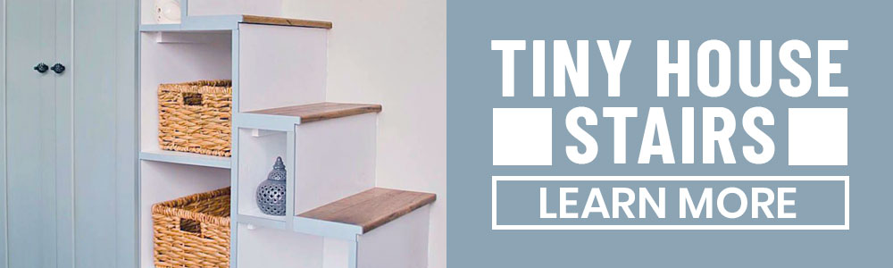 designing and installing tiny house stairs