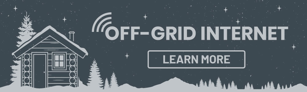 off-grid internet for tiny houses