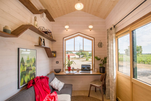 office location in tiny home