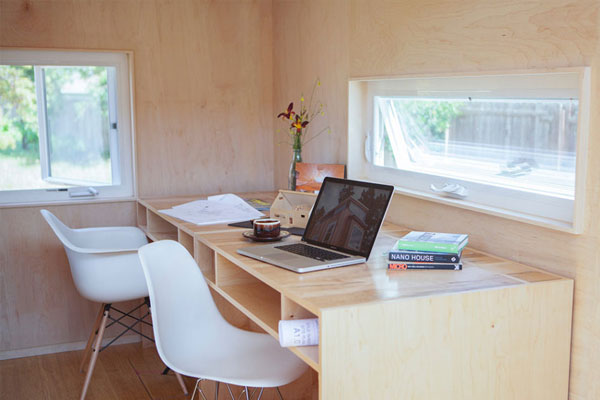 tiny house home office ideas