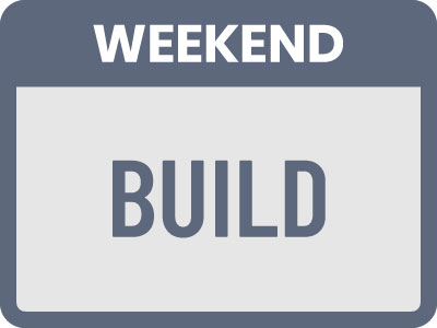 Weekend Building Schedule