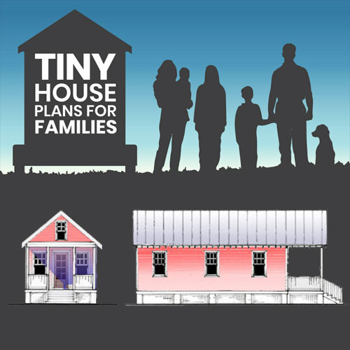 tiny house floorplans for families