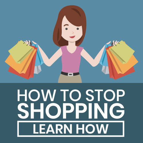 how to stop shopping
