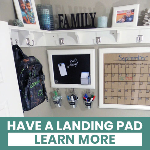 have a landing pad for your stuff