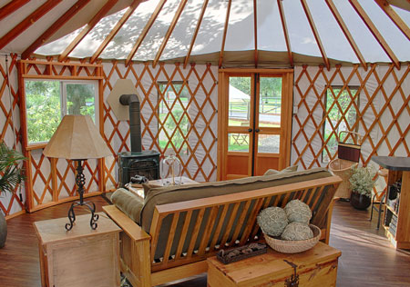 yurt lattice walls
