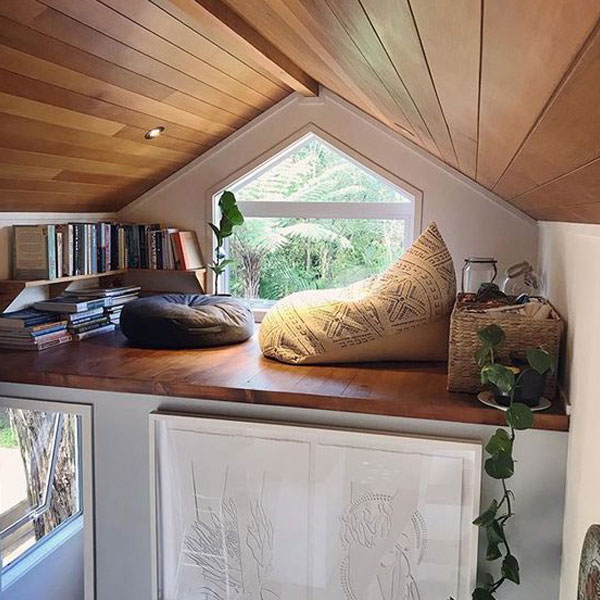 tiny house with loft space