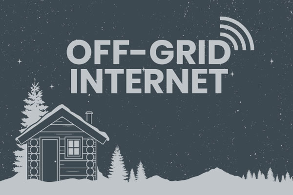 off grid internet for tiny homes