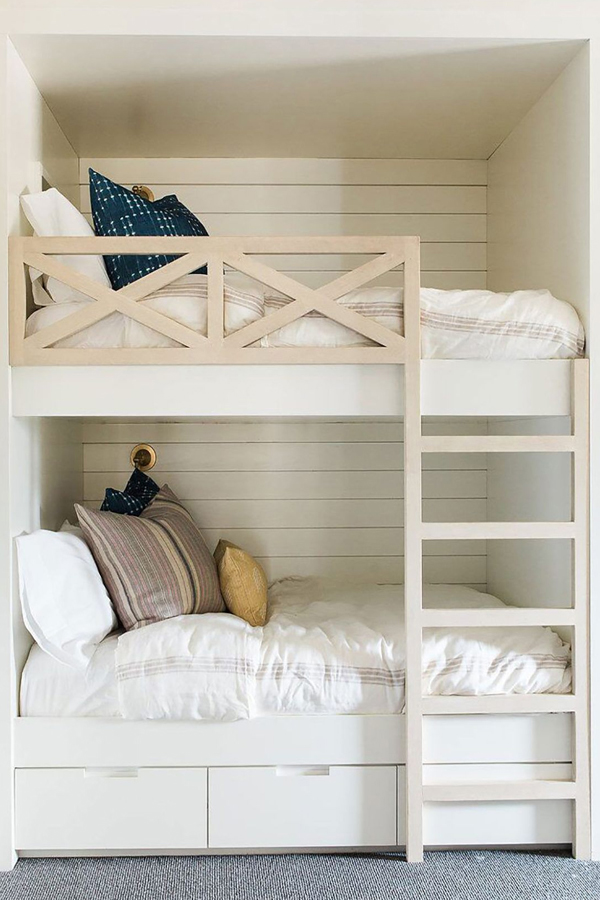 bunk beds in a tiny house