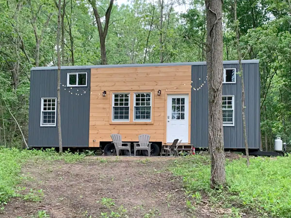 tiny house rental in michigan