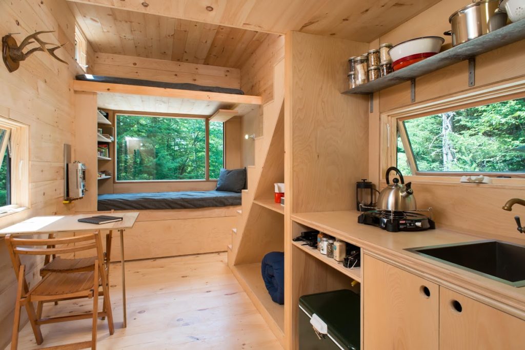 tiny house with two bedrooms
