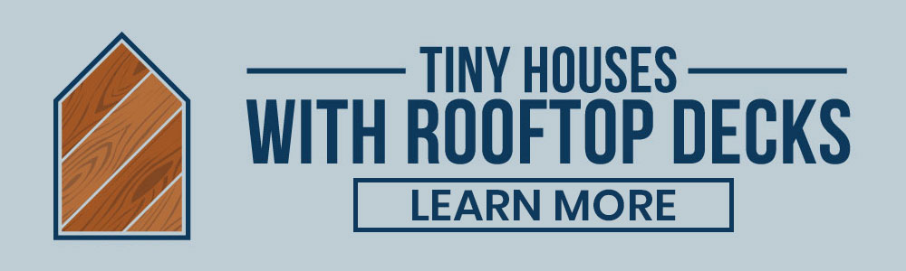 tiny houses with rooftop decks