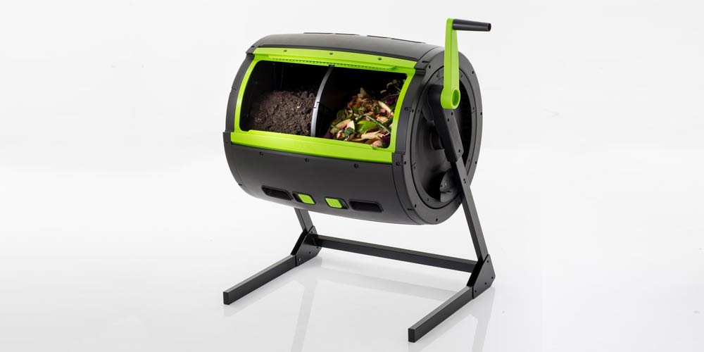 outdoor compost tumbler