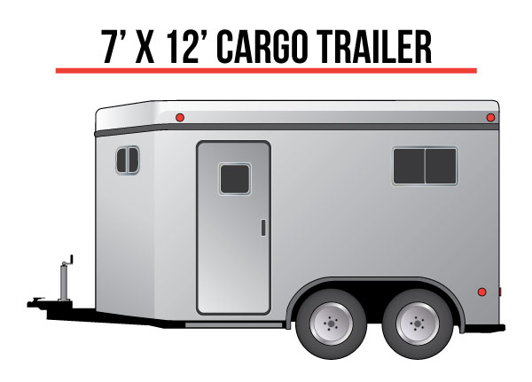 cargo trailer 7x12