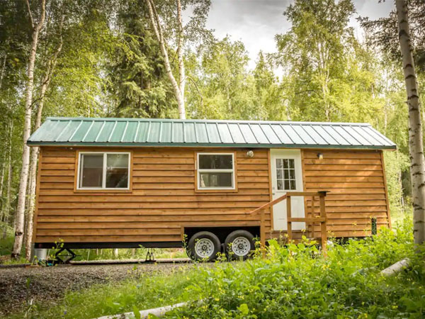 tiny house for rent fairbanks alaska