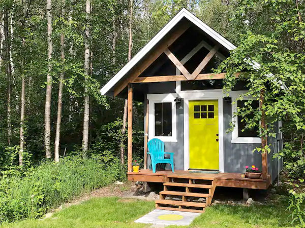 tiny house rental anchorage alaska