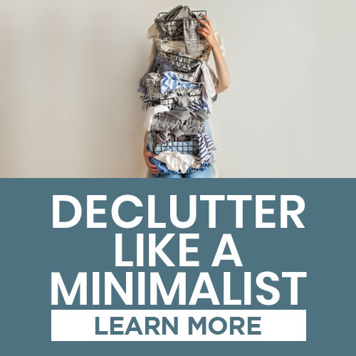 declutter like a minimalist
