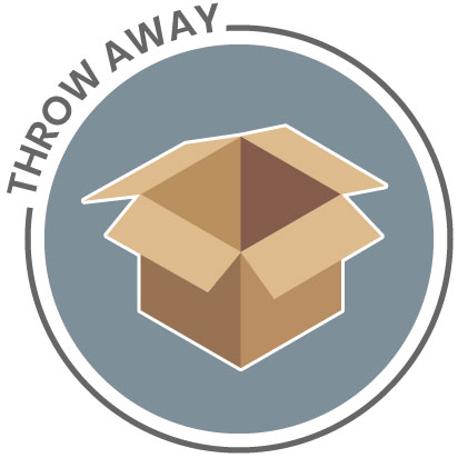 the throwaway box