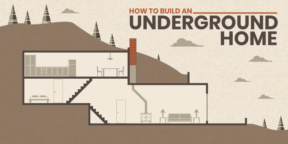how to build an underground house