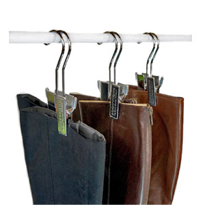shoe hangers on shower rod