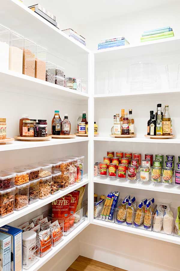 stack pantry items