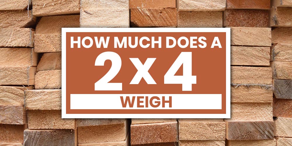 how much does a 2x4 weigh