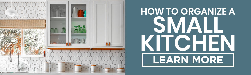 how to organize a small kitchen