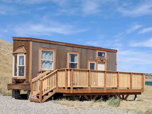 tiny house for rent livingston montana