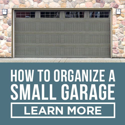 how to organize a small garage
