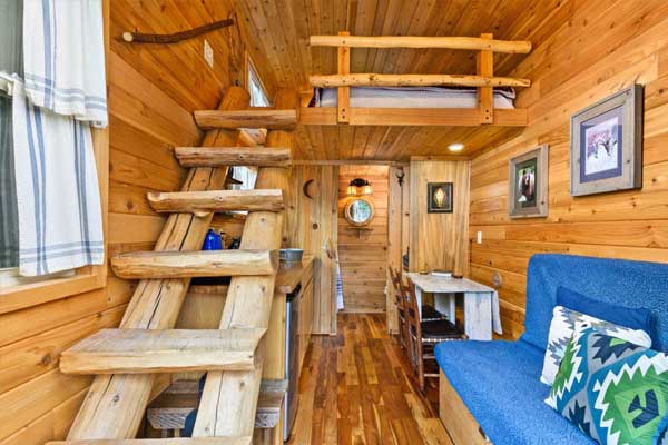 tiny house rustic style design
