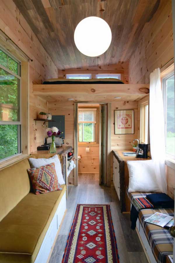 interior design tiny house cozy style