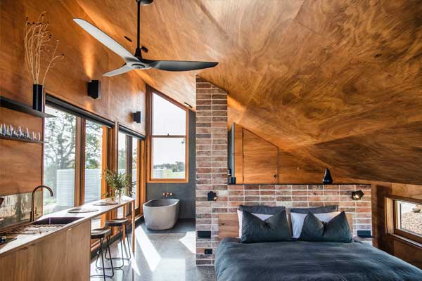 tiny home interior modern style