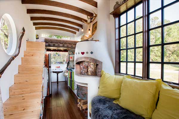 tiny home interior design rustic style