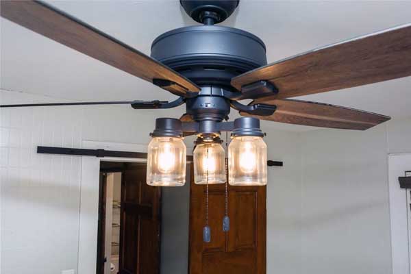 Tiny Home Ceiling Fan Lights
